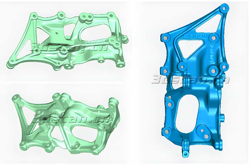 华朗三维扫描仪-汽车零部件三维数据