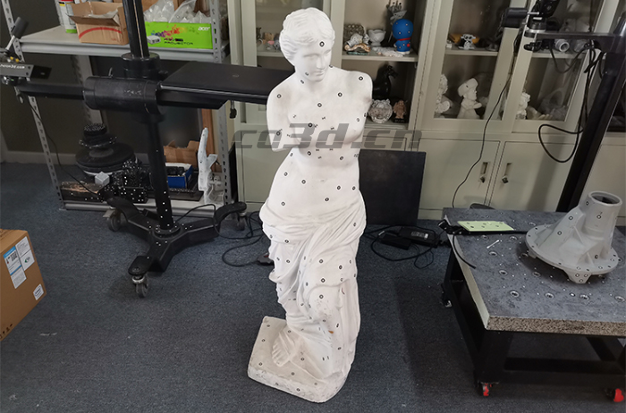 3D scan of Venus sculpture