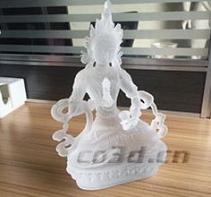 3D scan case of Buddha