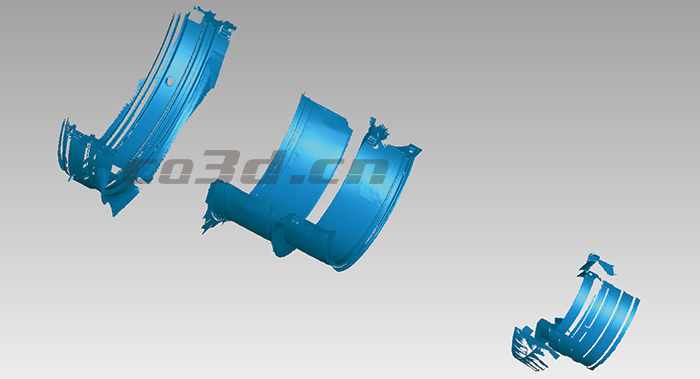 Gas turbine inspection and scanning