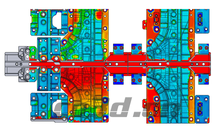 Three dimensional inspection of automobile mould