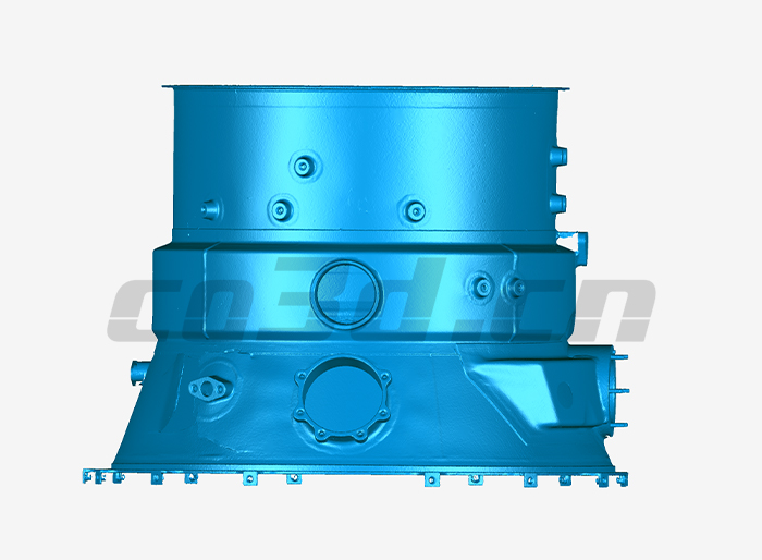 3D scan of aircraft wheel