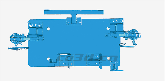 Three-dimensional inspection of automobile inspection tools