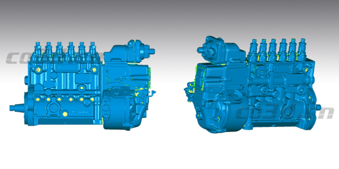 喷油泵三维扫描