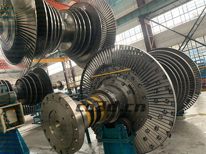 Three-dimensional inspection of steam turbine