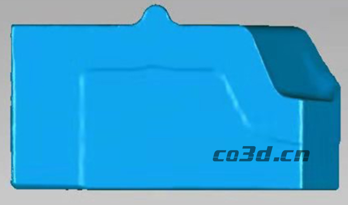 Mold three-dimensional scanning