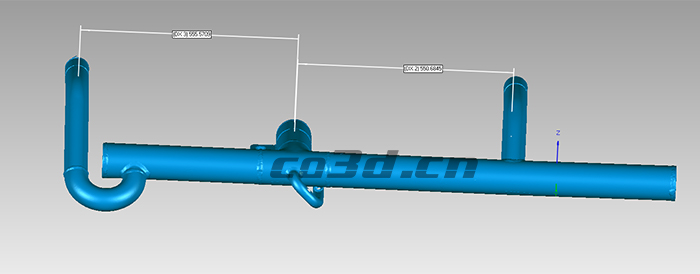 Air conditioning pipeline three-dimensional inspection