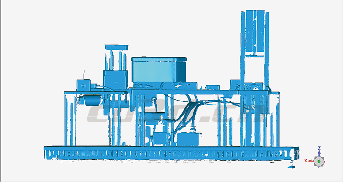 3D inspection of automated production line