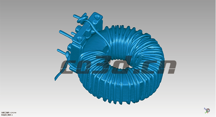 Coil 3D scanning