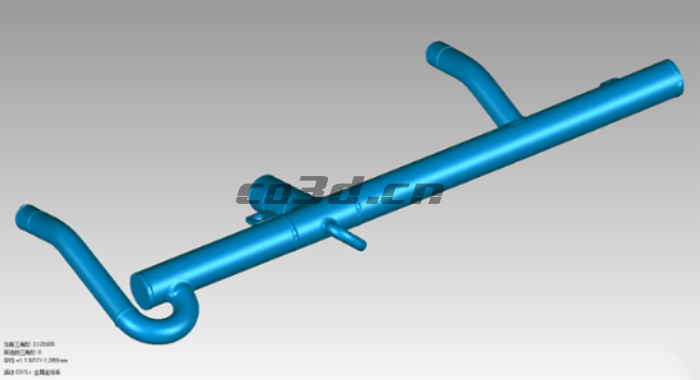 Air conditioning pipeline three-dimensional inspection